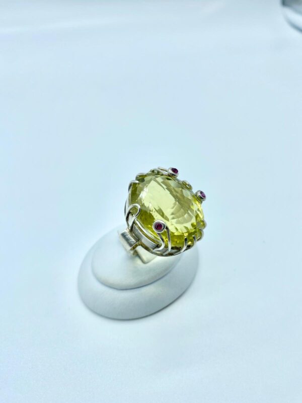 anello quarzo lemon 2