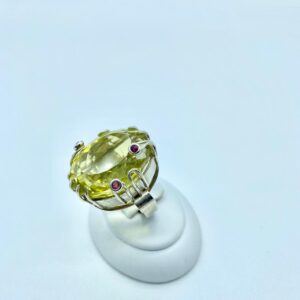 anello quarzo lemon 3