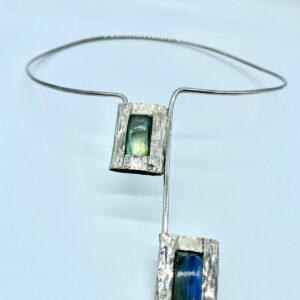 collana argento e labradorite 2